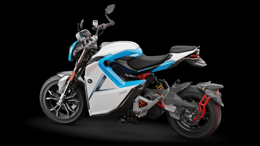 motos eléctricas 125 MCR-M azul