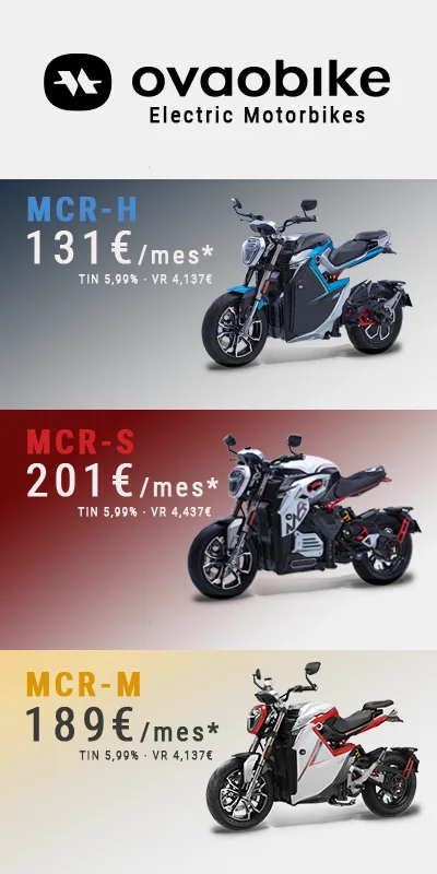 ovaobike motos eléctricas enero 2023 - promociones