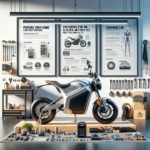 moto eléctrica en casa